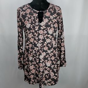 Aeropostale Boho Floral Tunic Top Sz SM